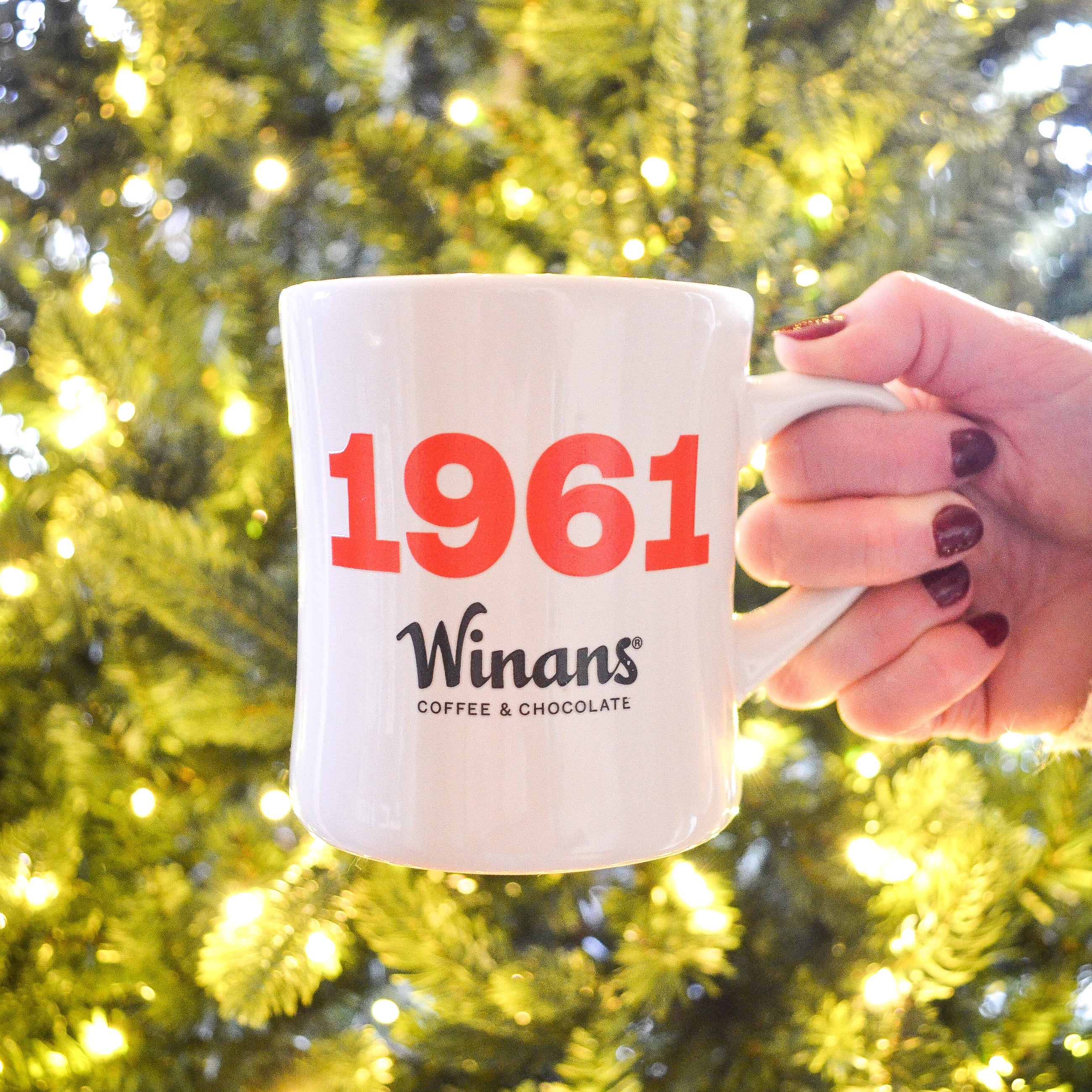 Winans '1961' Ceramic 12oz Diner Mug
