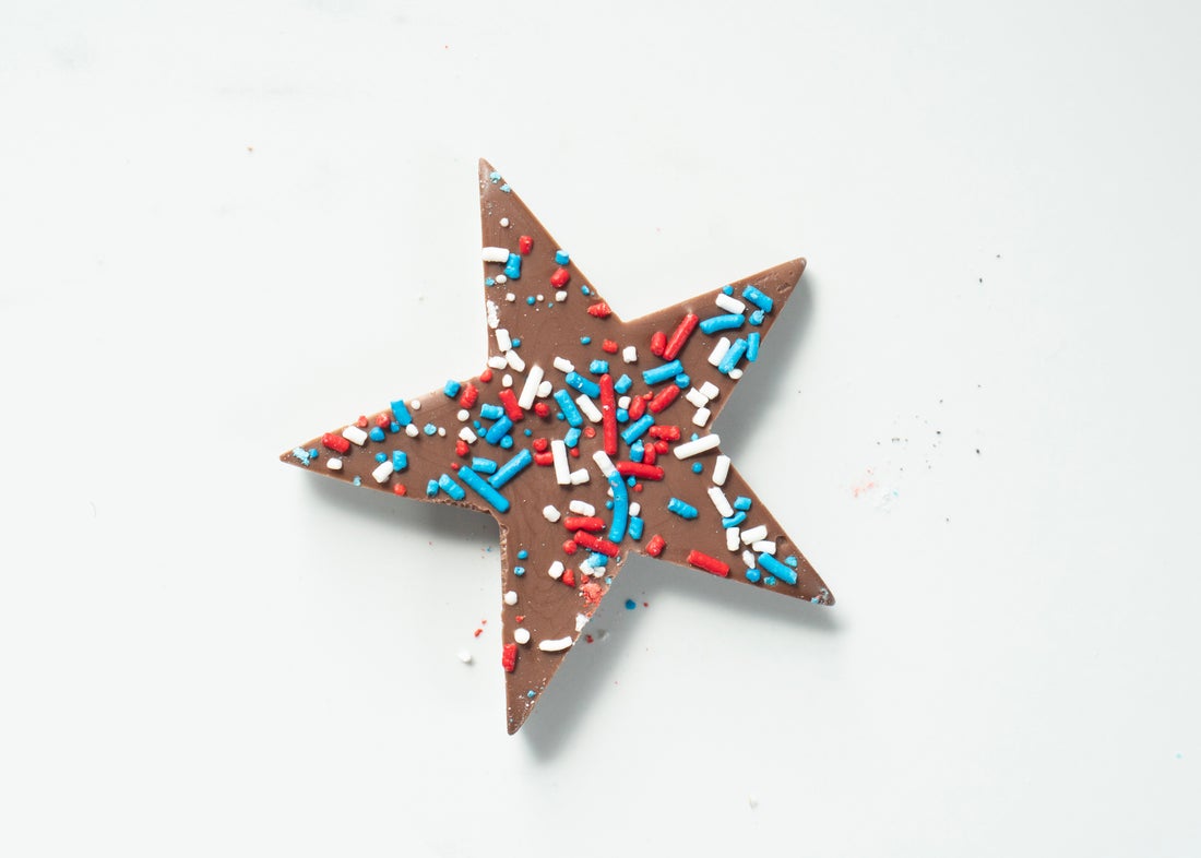 Milk Chocolate Star w/ Sprinkles