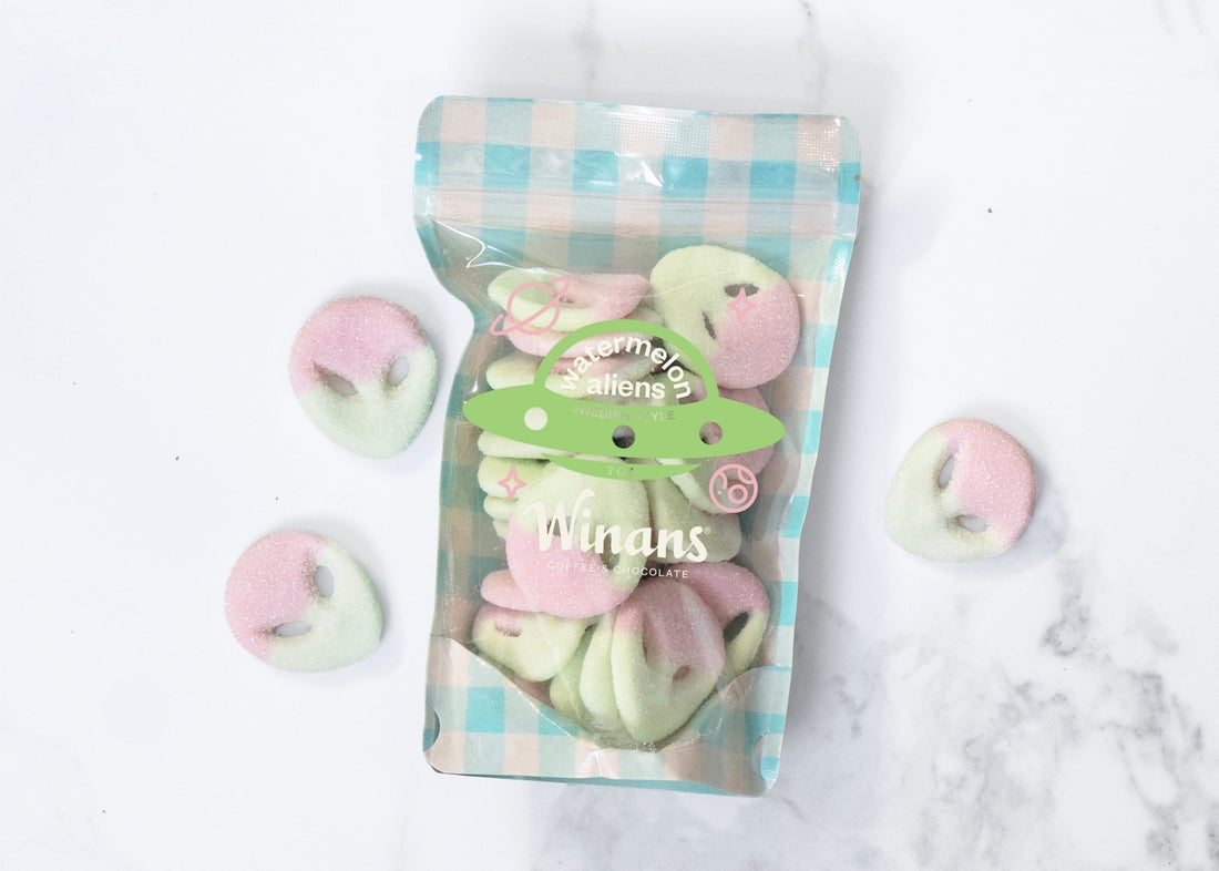 Swedish Style Watermelon Aliens