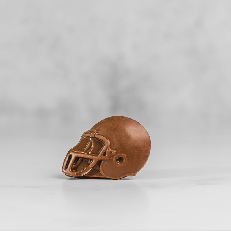 Chocolate Peanut Butter Football Helmet