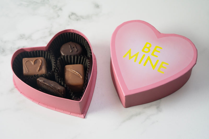 Conversation Heart Chocolate Gift Box
