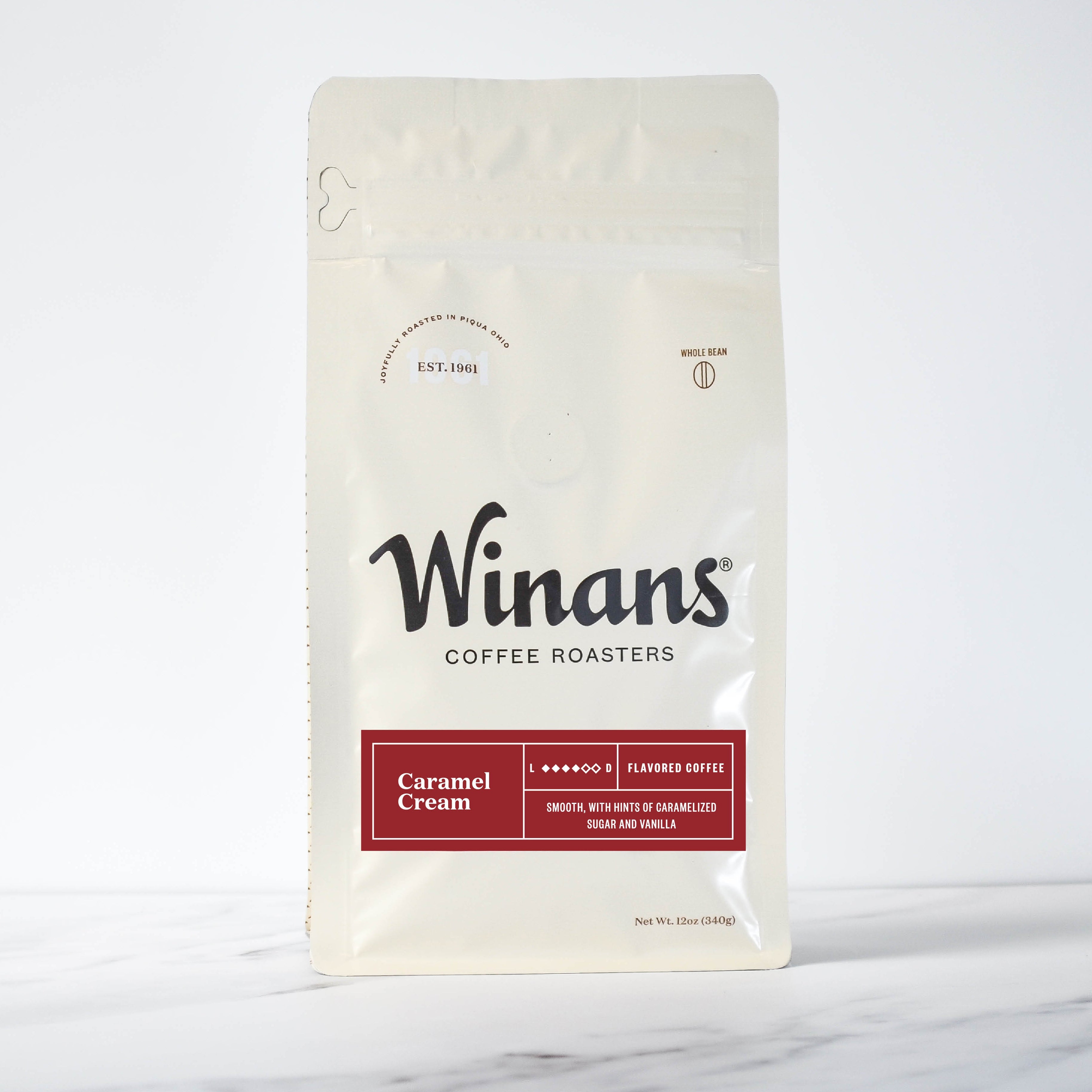 Winans Caramel Cream Coffee Beans