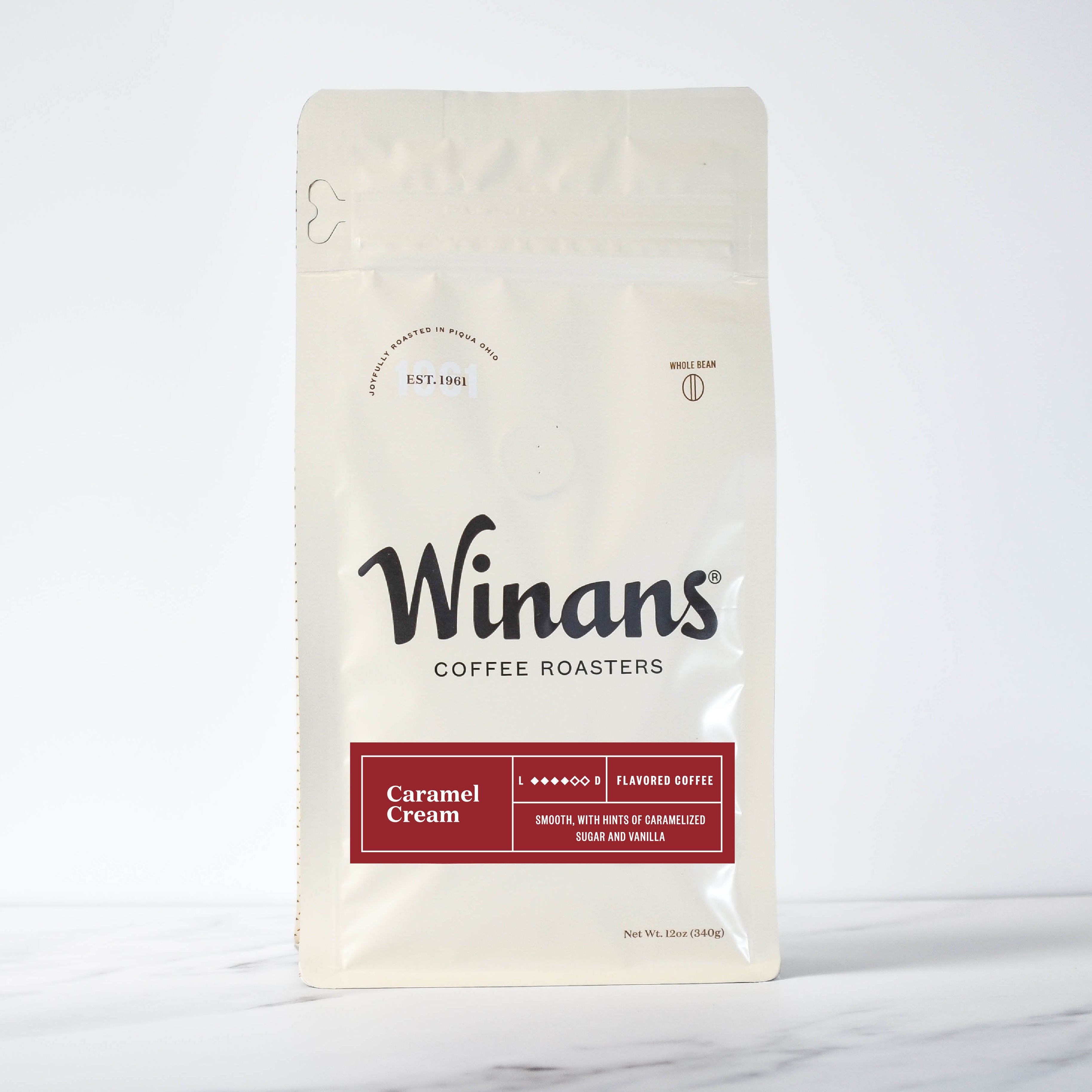 Winans Caramel Cream Coffee Beans