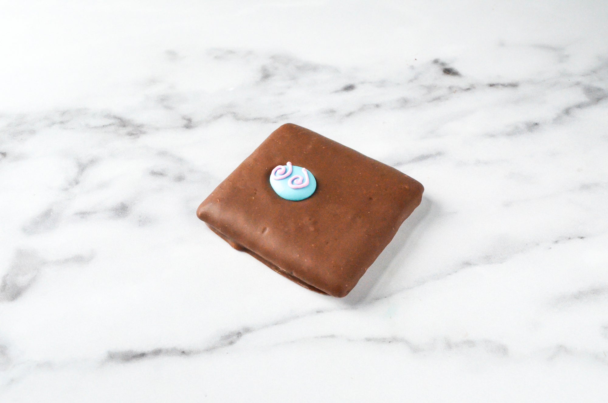 Easter Decorated Chocolate Covered Graham Cracker