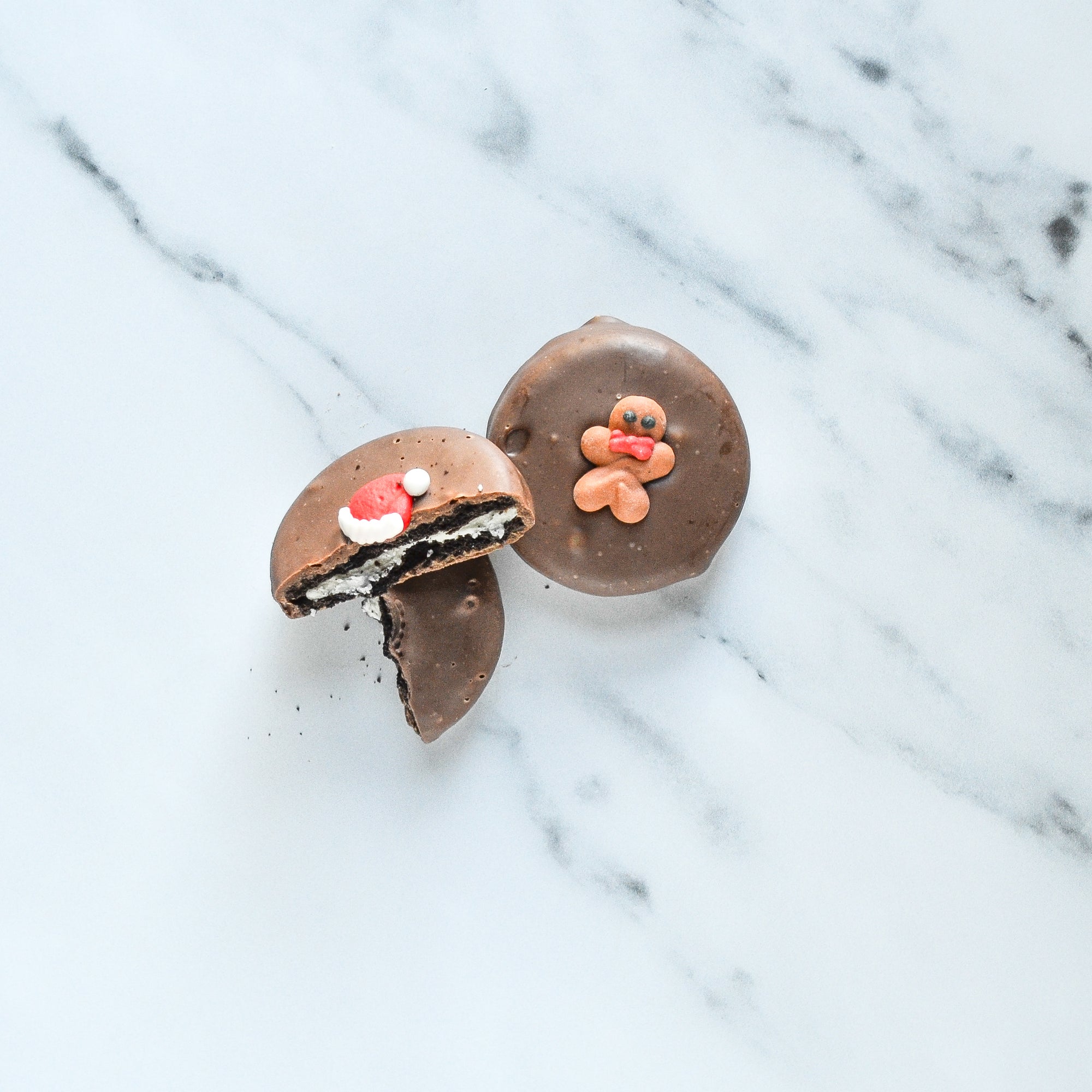 Winans holiday chocolate covered Oreo