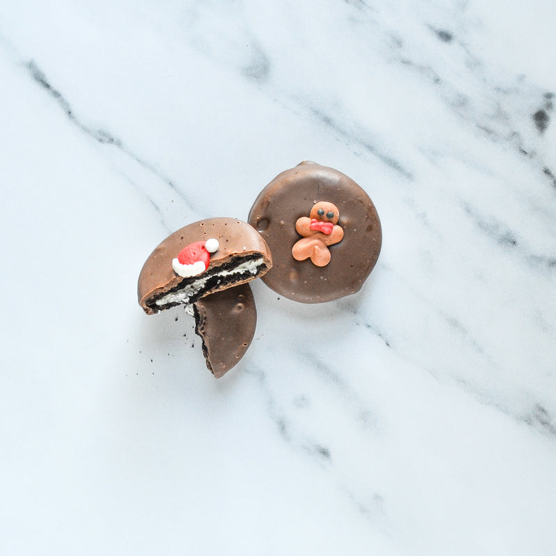 Winans holiday chocolate covered Oreo