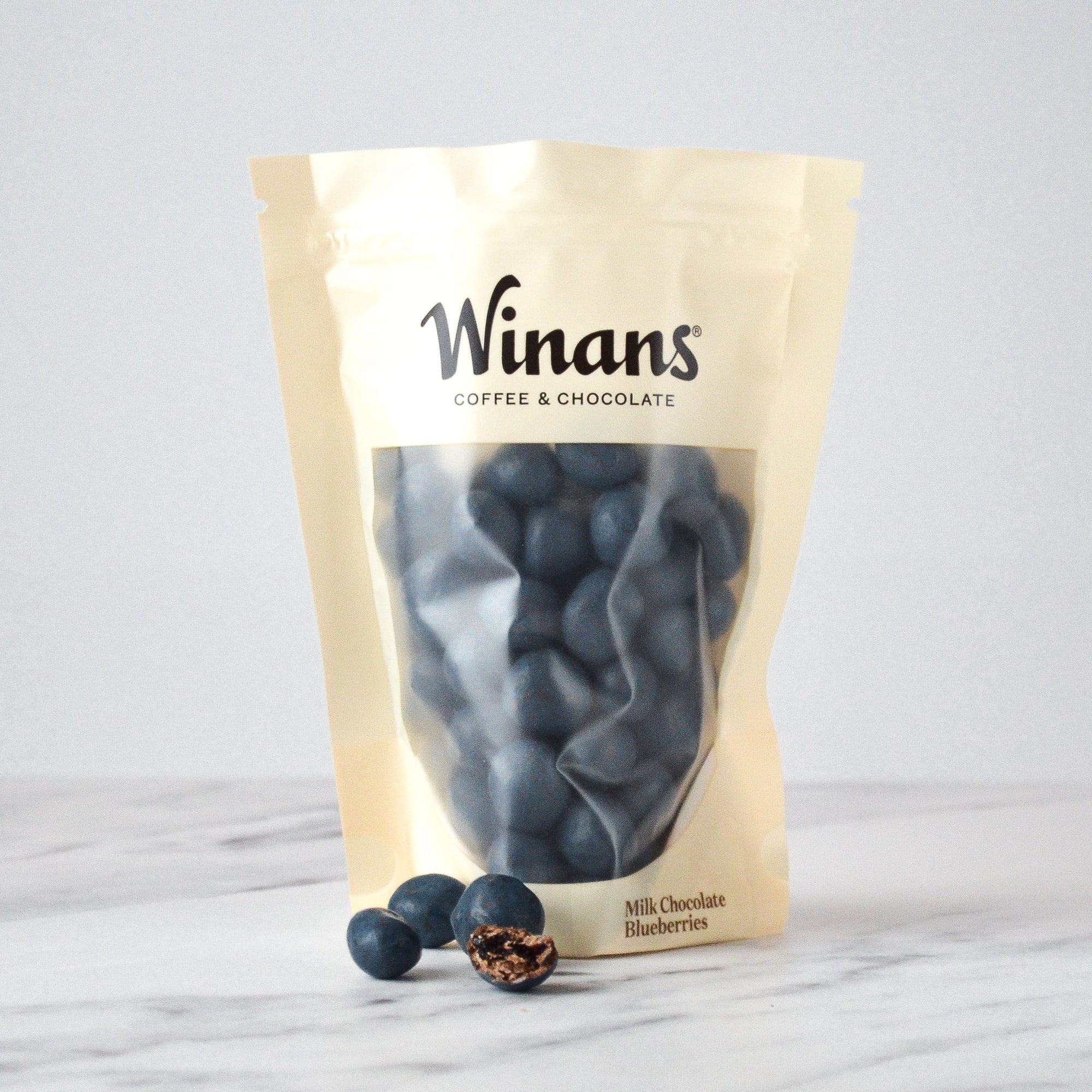 Winans Chocolate Covered Dried Blueberries