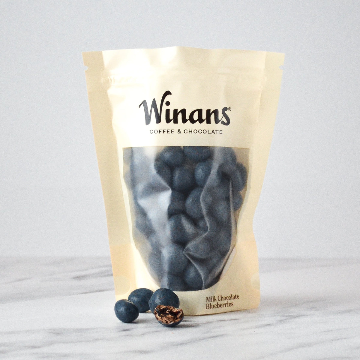 Winans Chocolate Covered Dried Blueberries