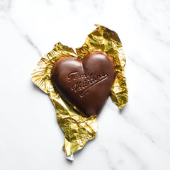 2oz Foiled Chocolate Heart