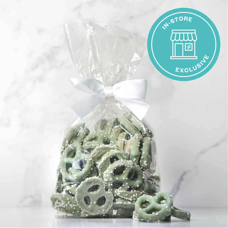 Key Lime Yogurt Covered Pretzels