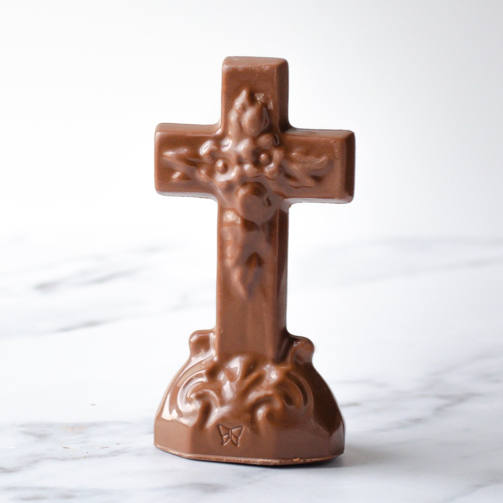 3oz Solid Chocolate Easter Cross, Milk